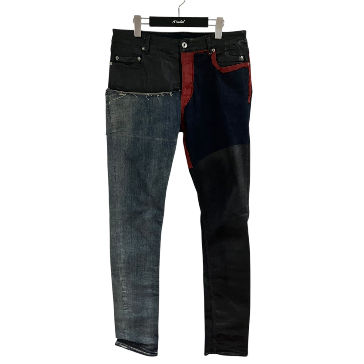 ファブリックスウィッチング タイロンカット スキニー デニム パンツ