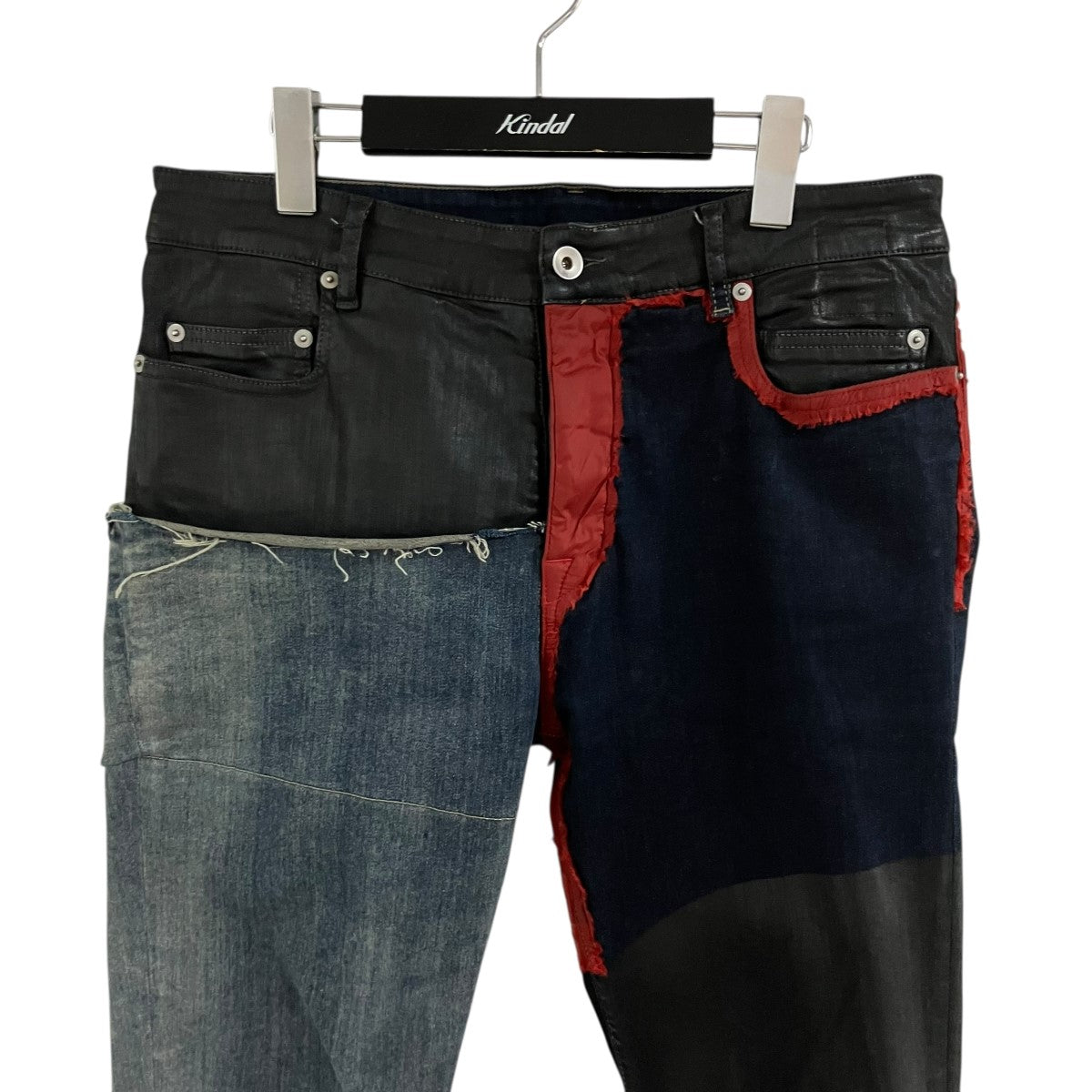 ファブリックスウィッチング タイロンカット スキニー デニム パンツ