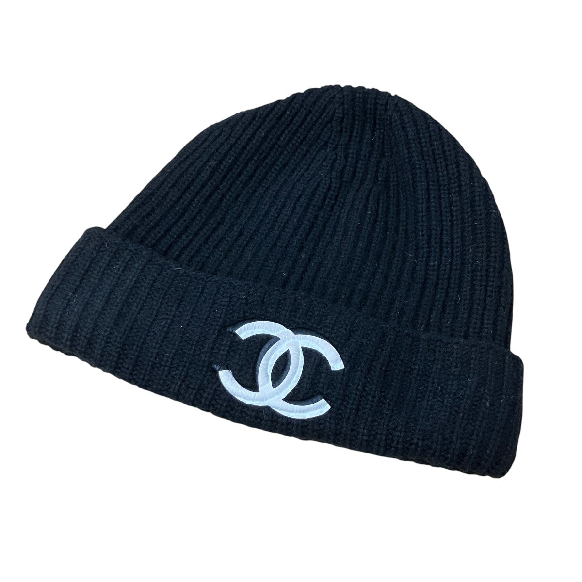 CHANEL シャネル ニット帽 ビーニー CHANL】シャネル ニットキャップ