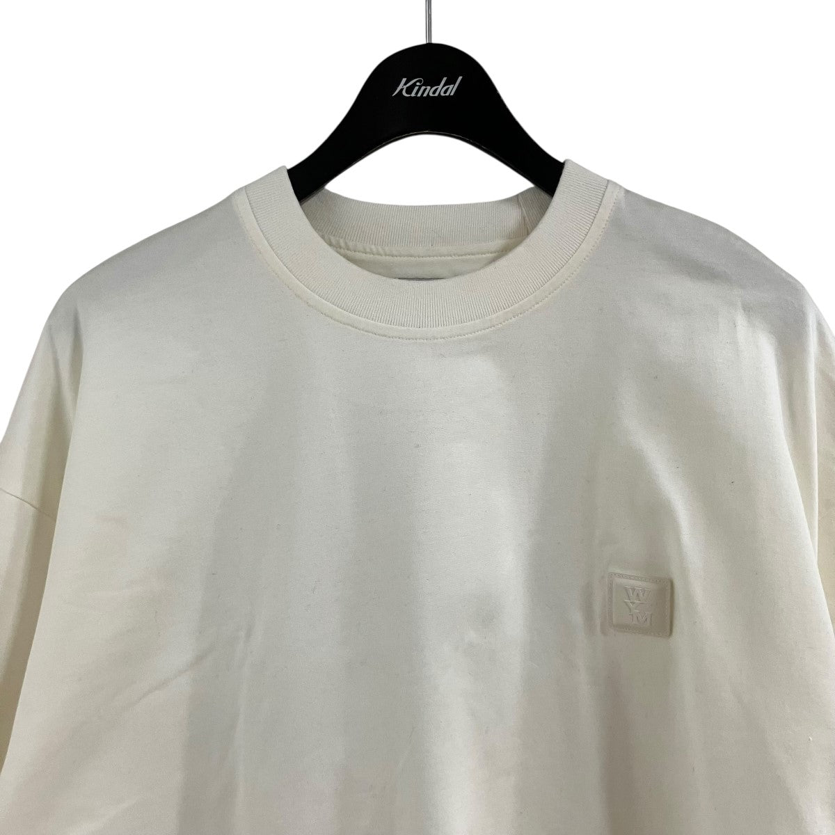 バックプリントラバーロゴTシャツ