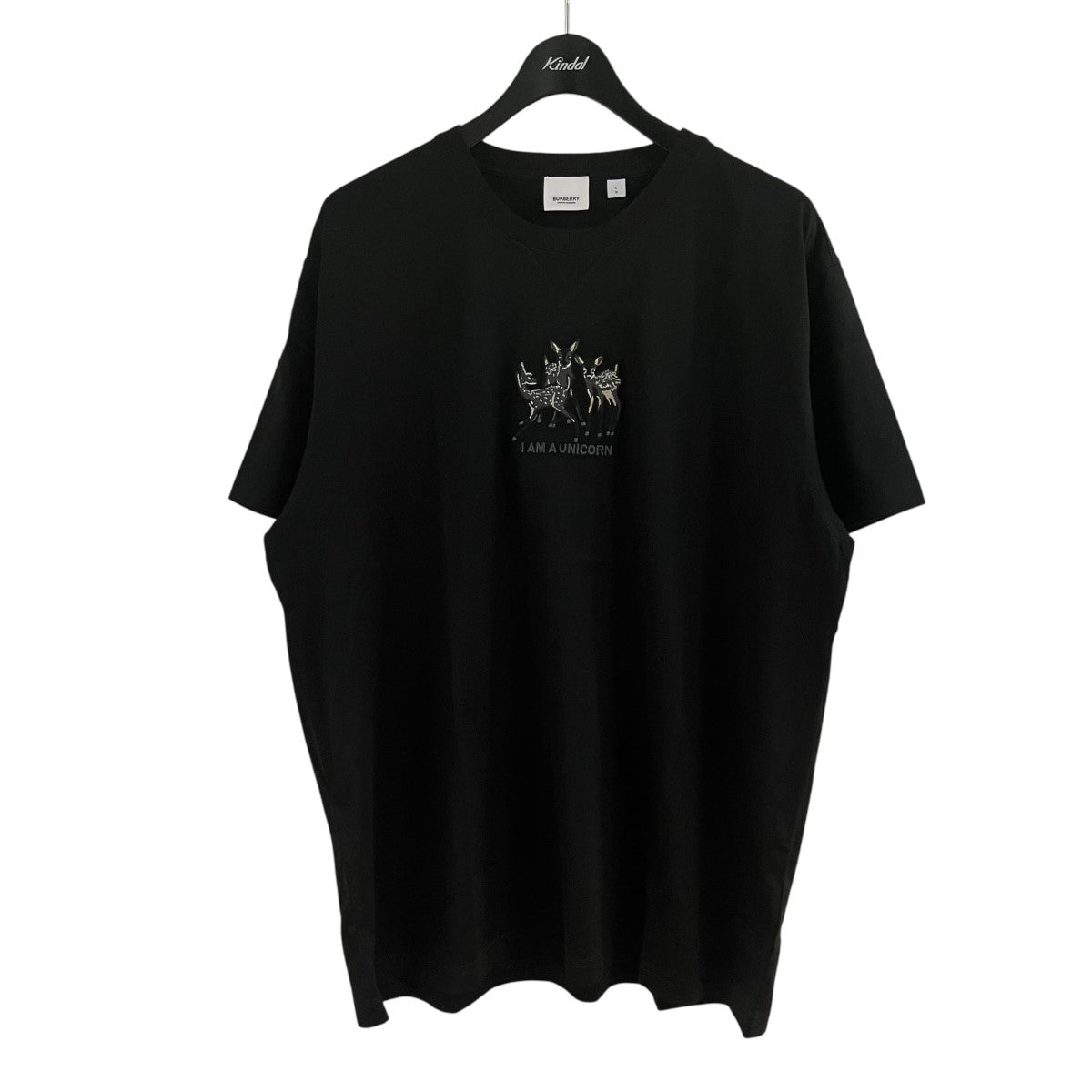 BURBERRY(バーバリー) UNICORN パッチTシャツ 8042688 ブラック サイズ