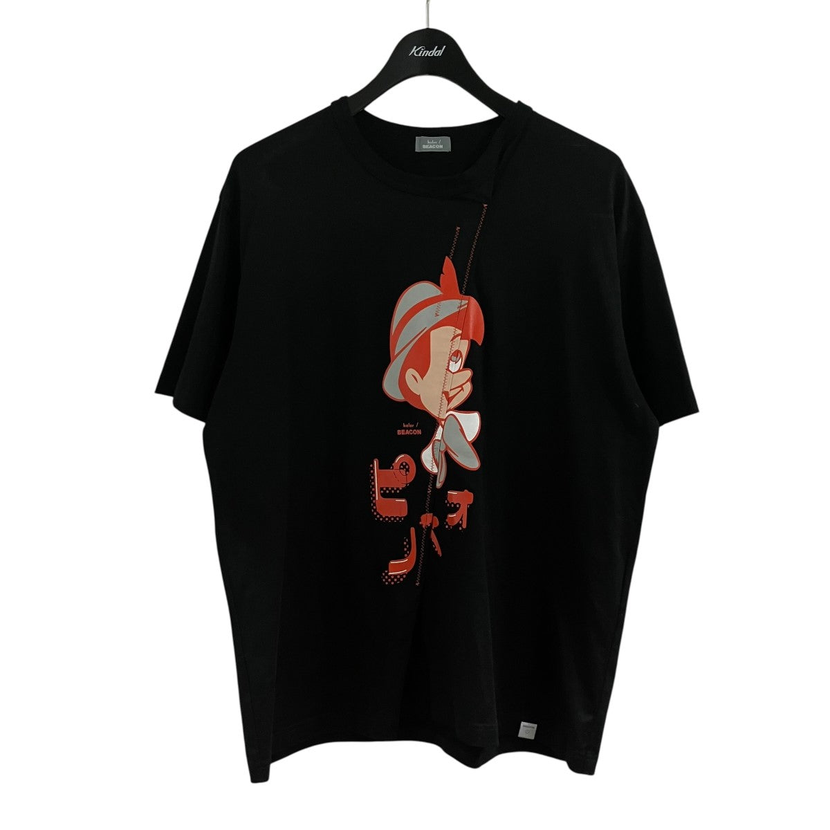 kolor／BEACON(カラー／ビーコン) ピノキオプリント再構築Tシャツ