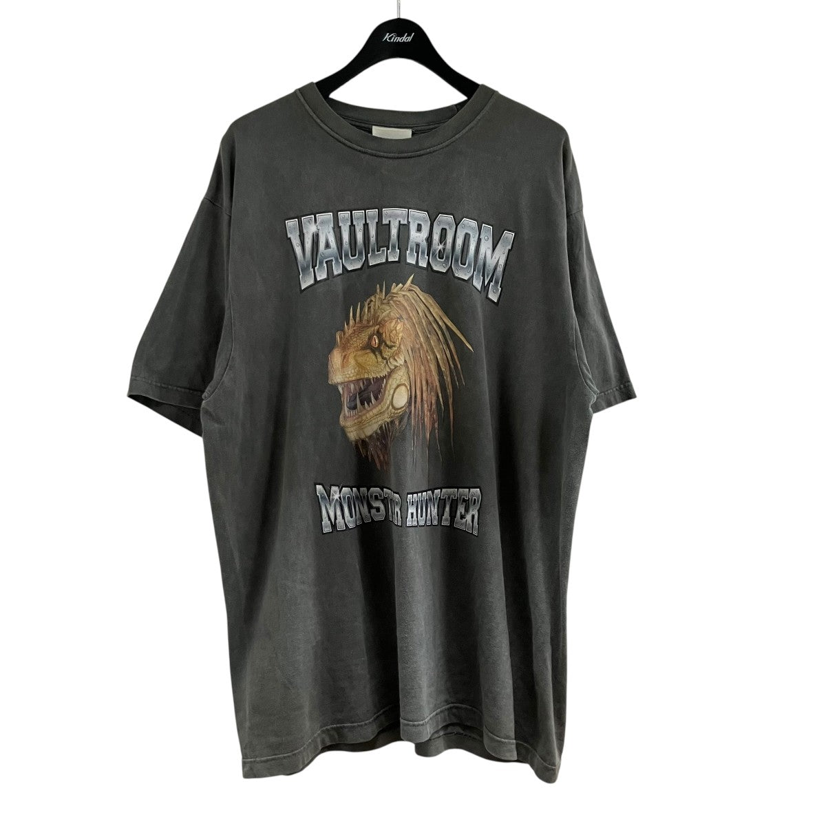 VAULTROOM(ボルトルーム) ドスジャグラスプリントTシャツ グレー