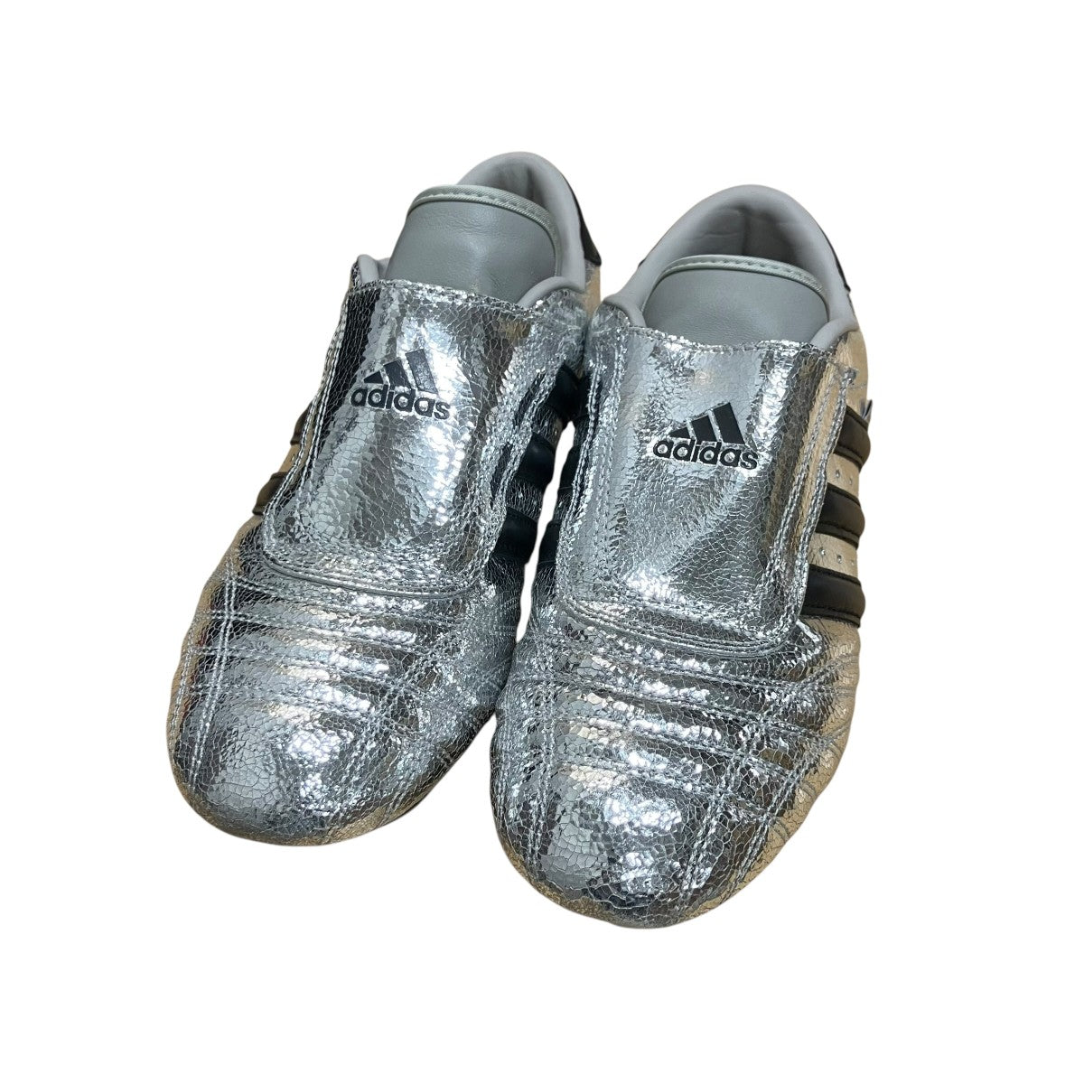 adidas(アディダス) シルバーテコンドーローカットスニーカー JH9664