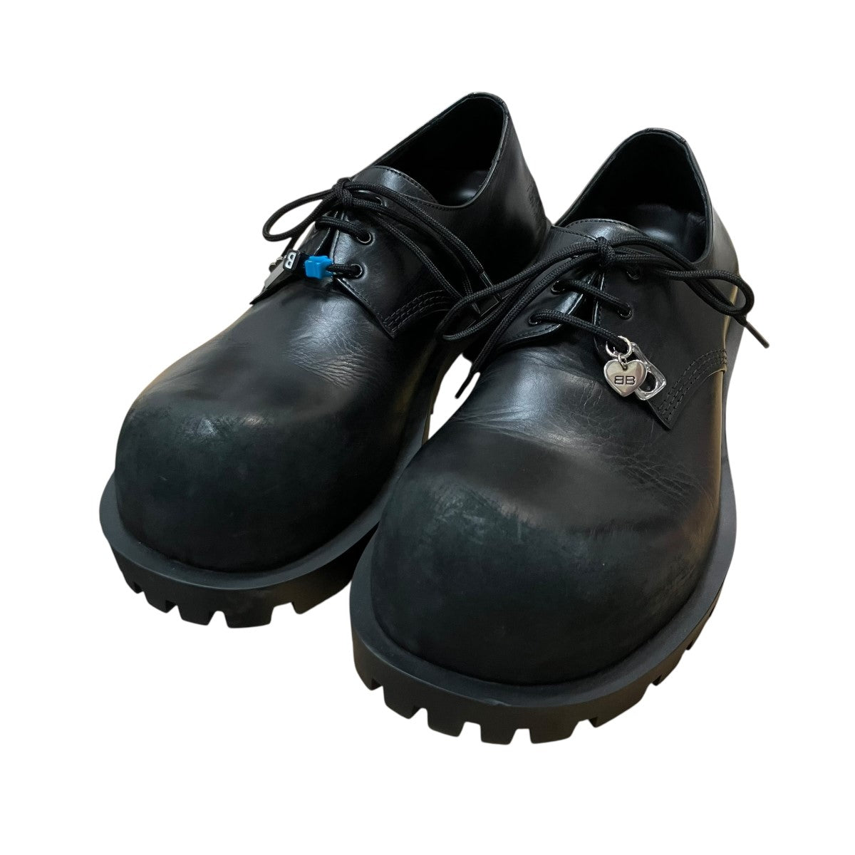 BALENCIAGA(バレンシアガ) ハマーダービーシューズ 786136 ブラック