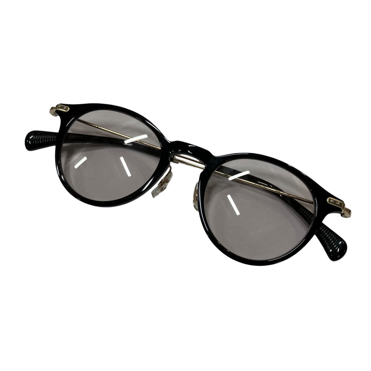 EYEVAN アイヴァン　Colón ブラック/ゴールド メガネ EYEVAN(アイヴァン) 眼鏡 ブラック×ゴールド サイズ 48□22-145