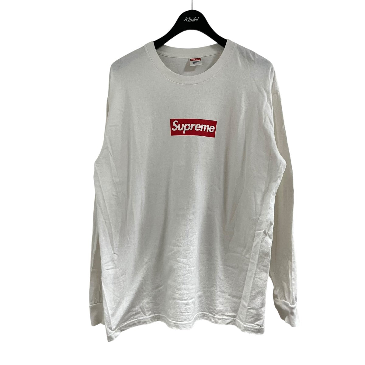 ボックスロゴロングスリーブTシャツ カットソー
