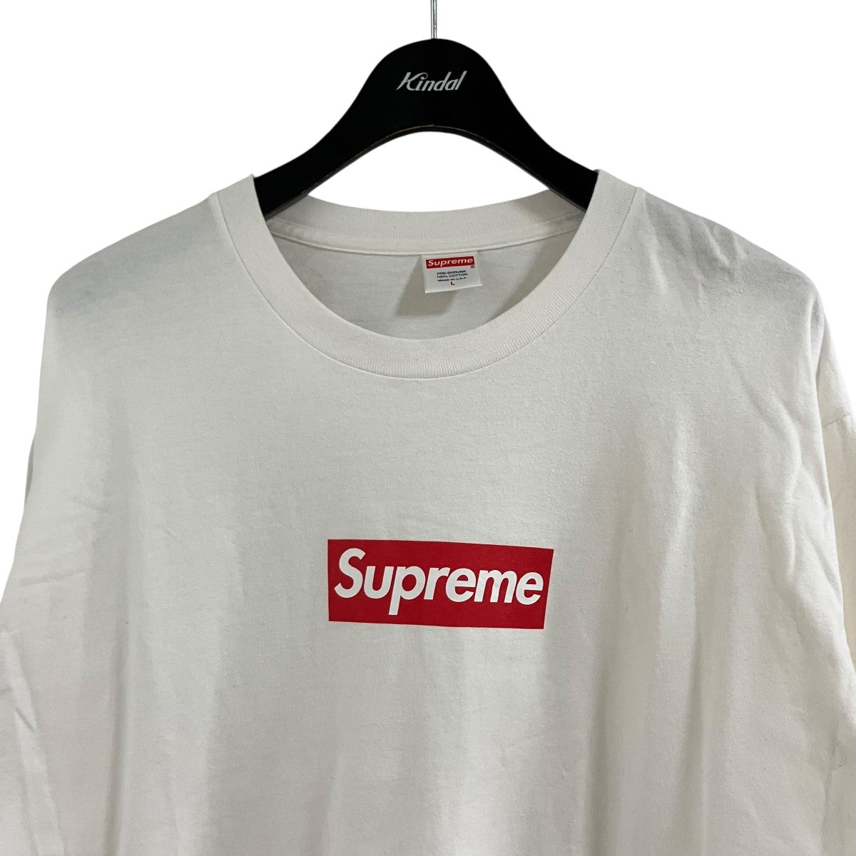 ボックスロゴロングスリーブTシャツ カットソー