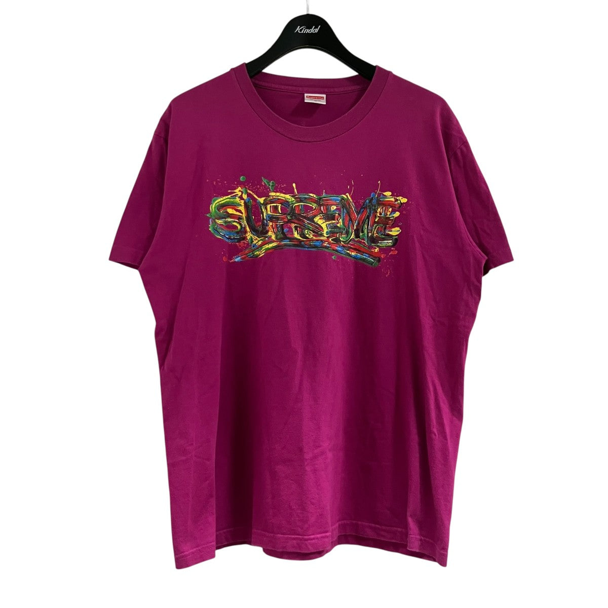 ペイントロゴプリントTシャツ