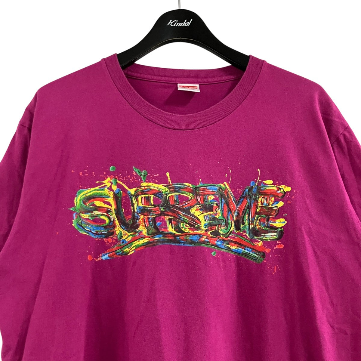 ペイントロゴプリントTシャツ