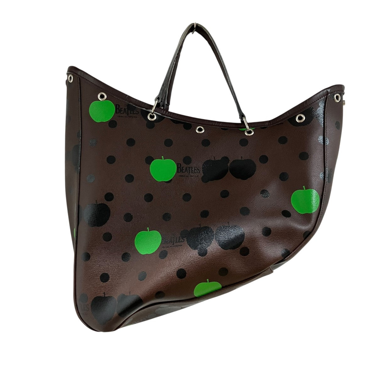 総柄レザートートバッグ