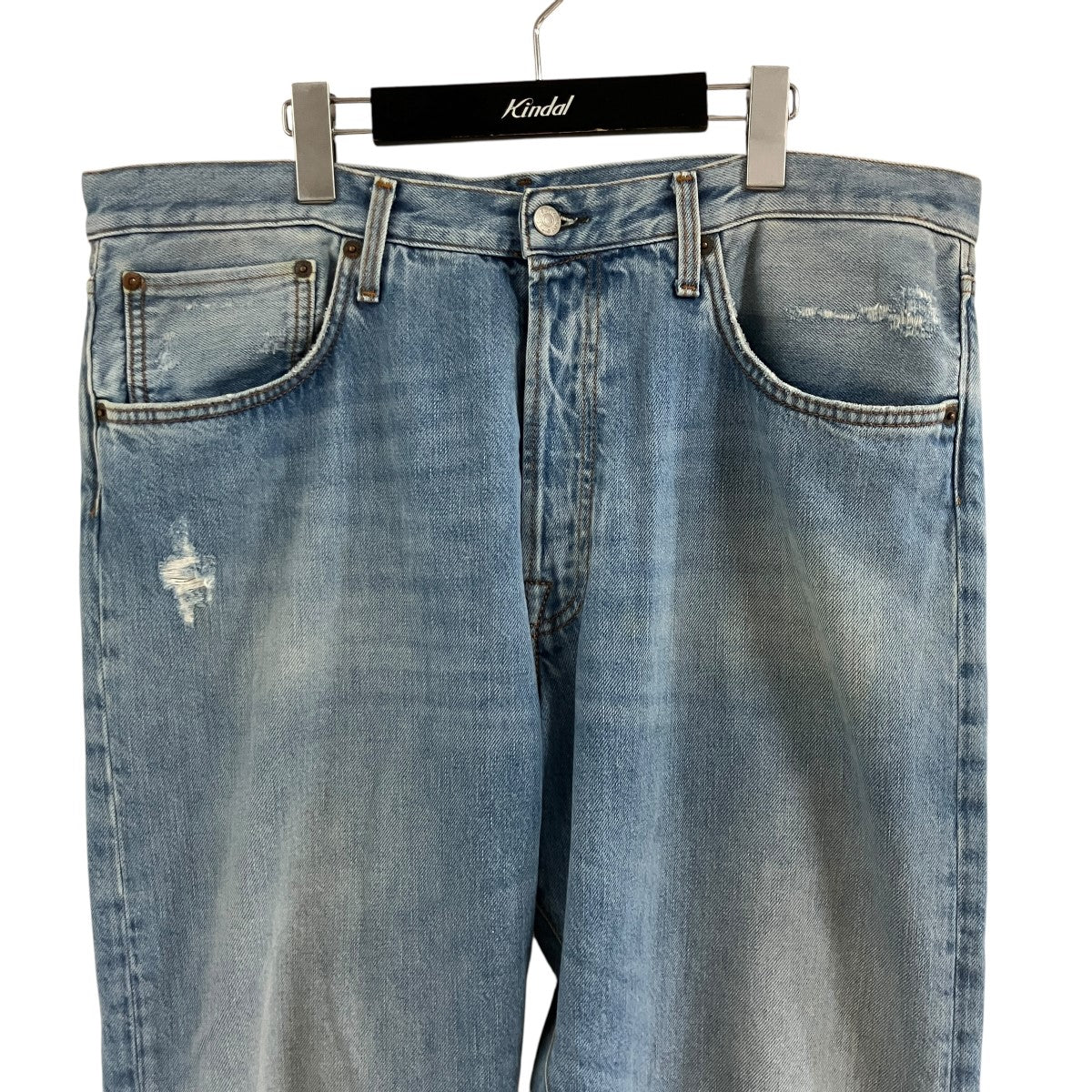 ダメージ加工デニムパンツ