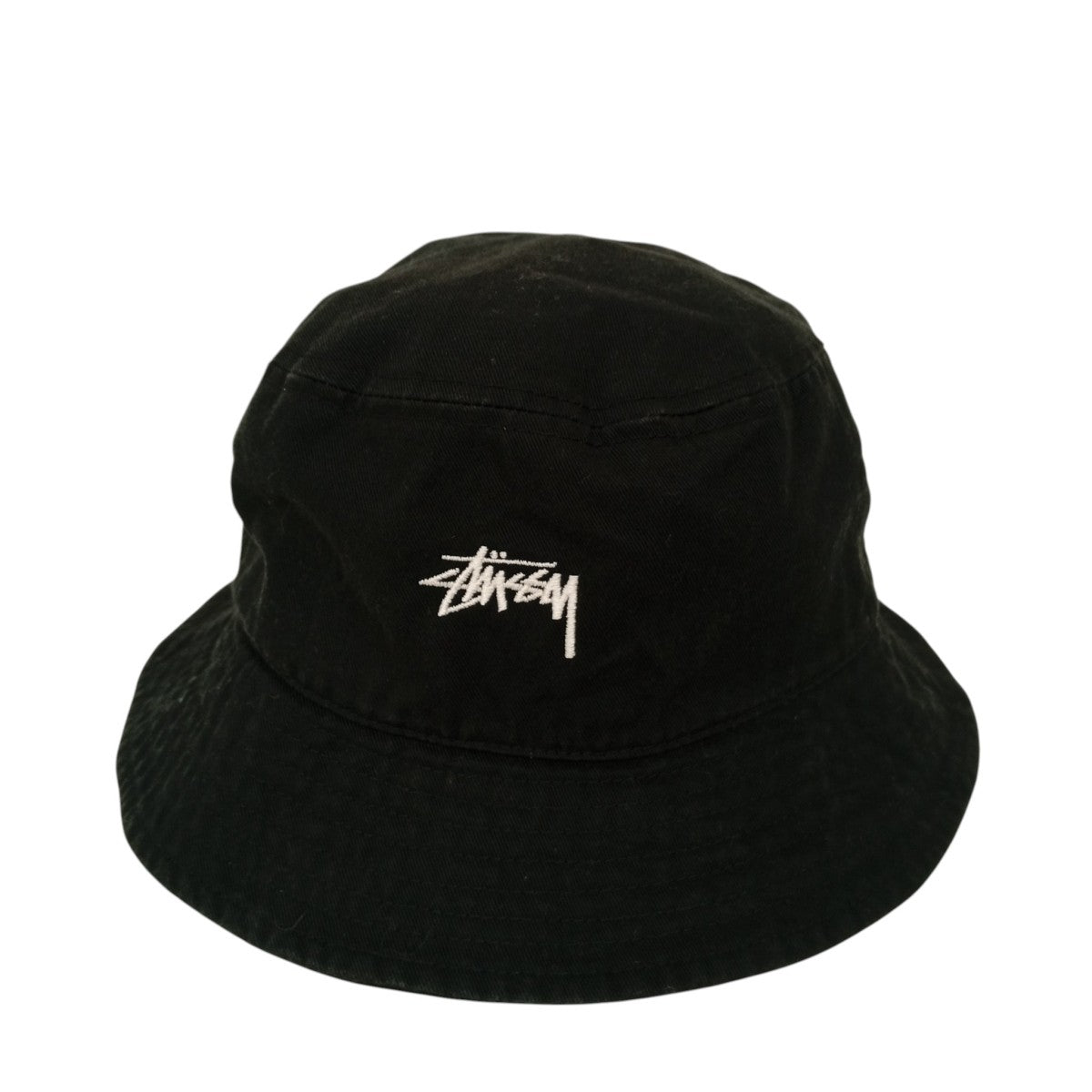 stussy(ステューシー) ロゴ刺繍ハット ブラック｜【公式】カインドオル