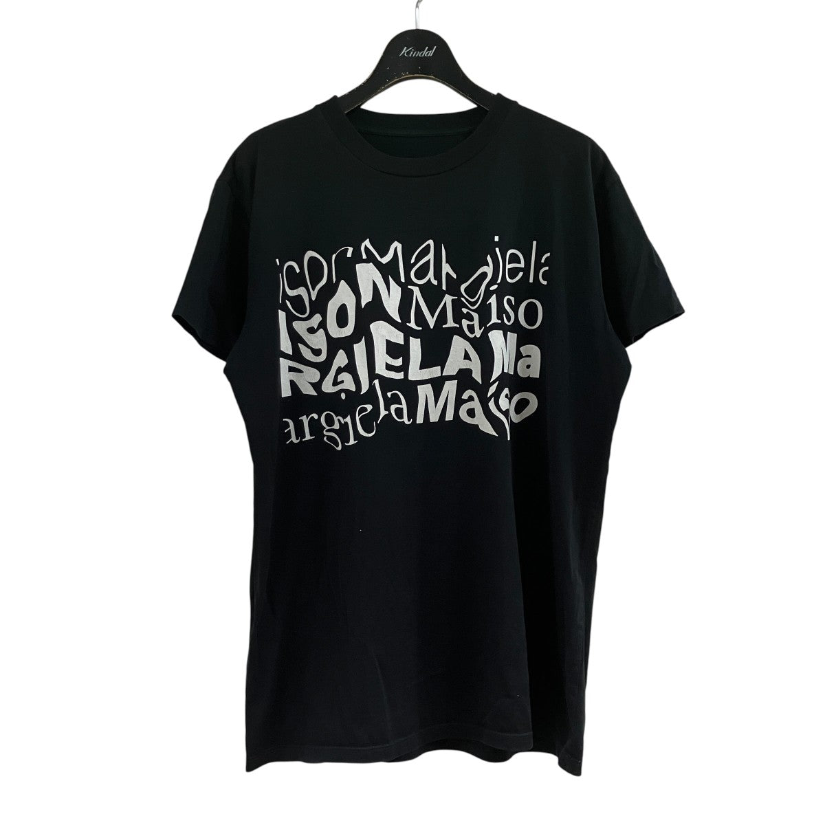 Maison Margiela(メゾンマルジェラ) ディストーテッド ロゴ プリントT