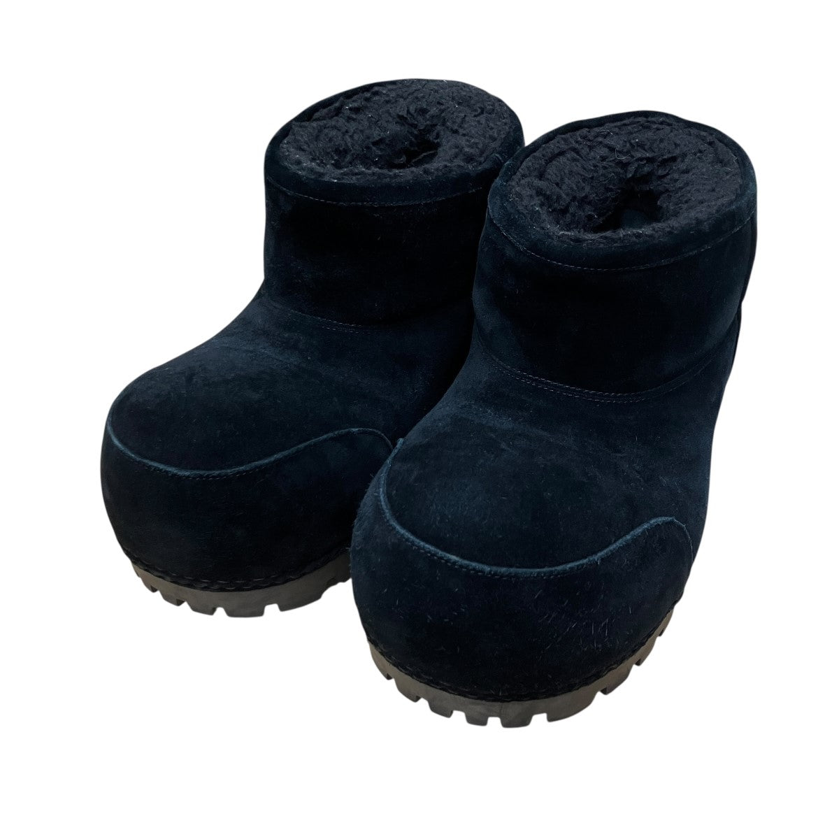 BALENCIAGA(バレンシアガ) アラスカファーブーツ ブラック サイズ 42