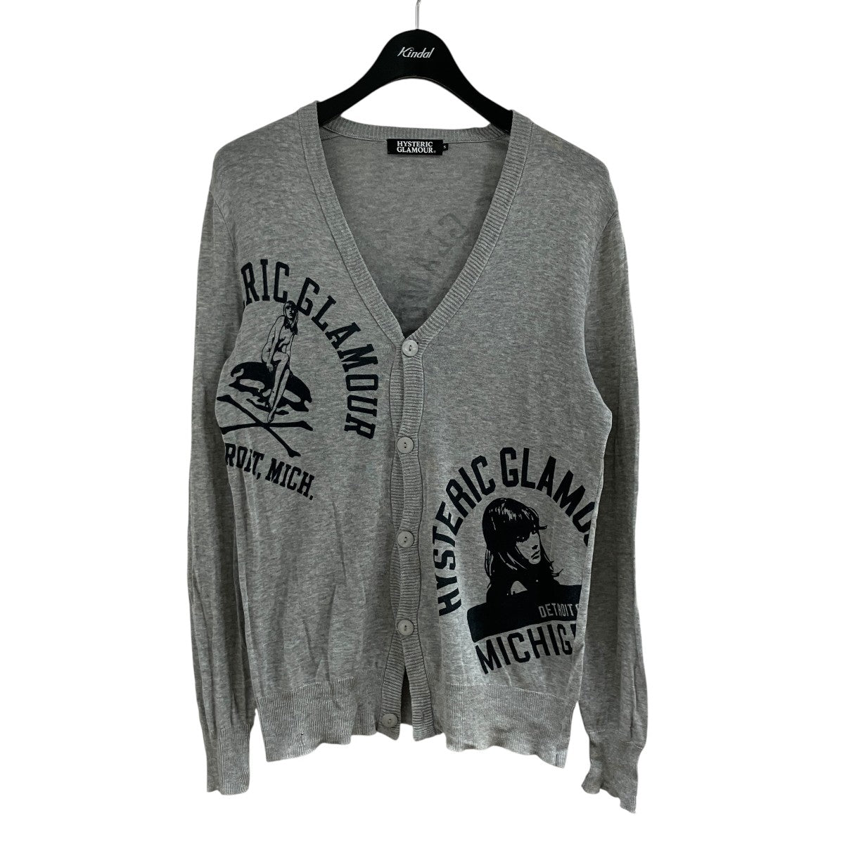 Hysteric Glamour(ヒステリックグラマー) プリントニットカーディガン