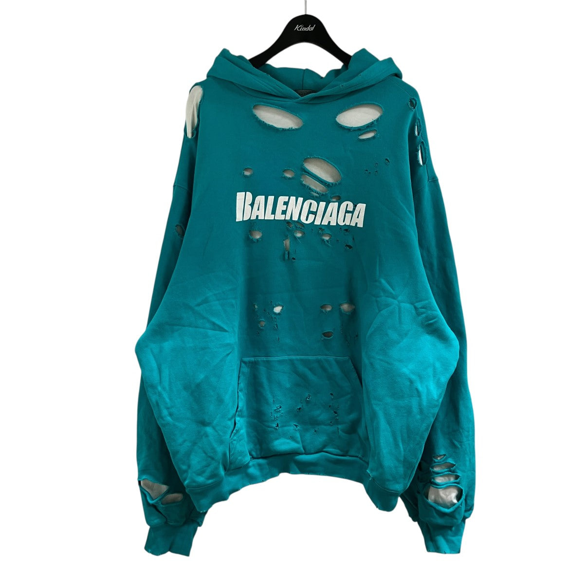 BALENCIAGA(バレンシアガ) デストロイ加工パーカー 659403 TKVB6