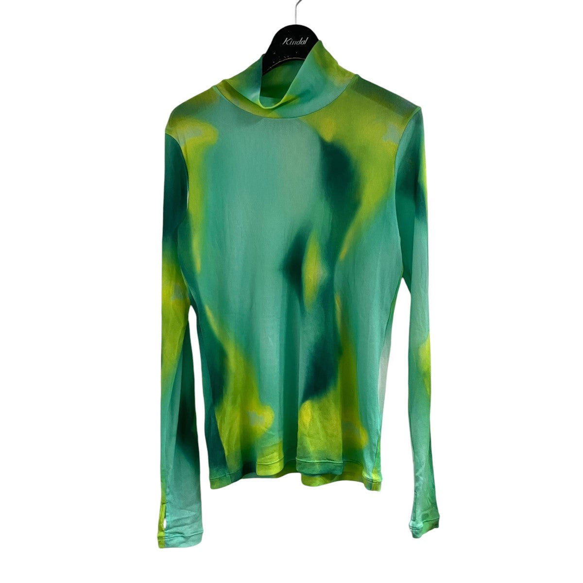 me ISSEY MIYAKE(ミーイッセイミヤケ) プリントシアーハイネック