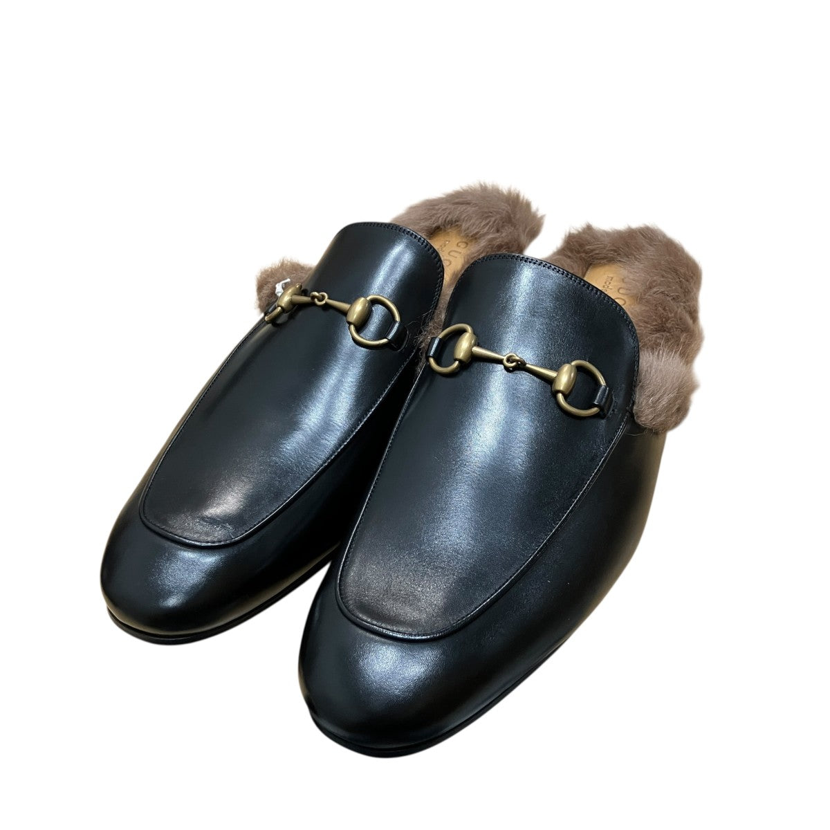 GUCCI(グッチ) ファーミュール 397647 ブラック サイズ 14｜【公式
