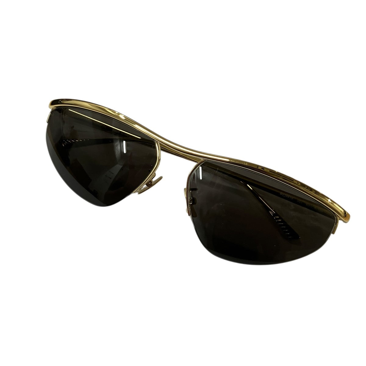 BOTTEGA VENETA サングラス ブラック ゴールド金具　ケース付き BOTTEGA VENETA(ボッテガヴェネタ) サングラス BV1091S ゴールド