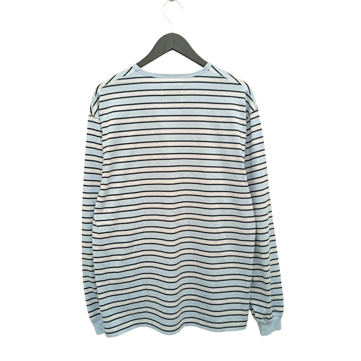 ボーダーロングスリーブカットソーKAIKO-26-016 V neck border l/s t-shirt