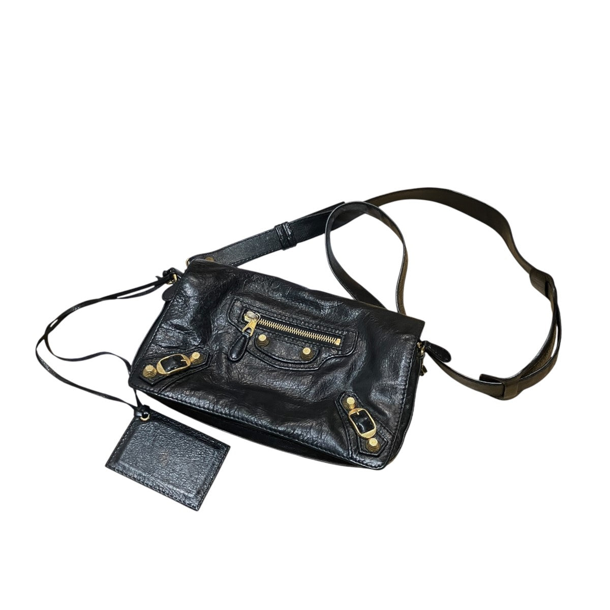 BALENCIAGA(バレンシアガ) レザーショルダーバッグ 331833 538735 