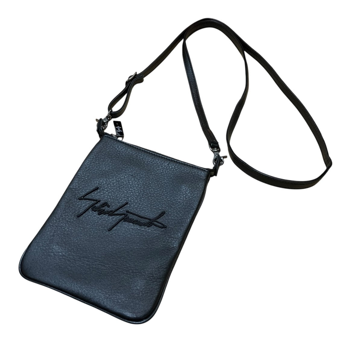 discord Yohji Yamamoto(ディスコード ヨウジヤマモト) ロゴレザー