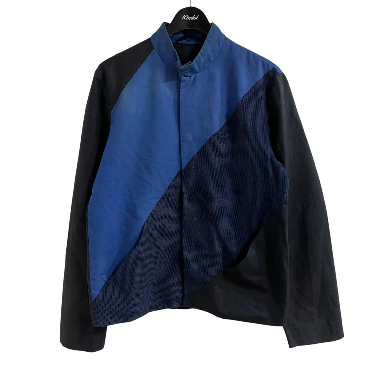 RAF SIMONS(ラフシモンズ) アシンメトリックジャケット ネイビー