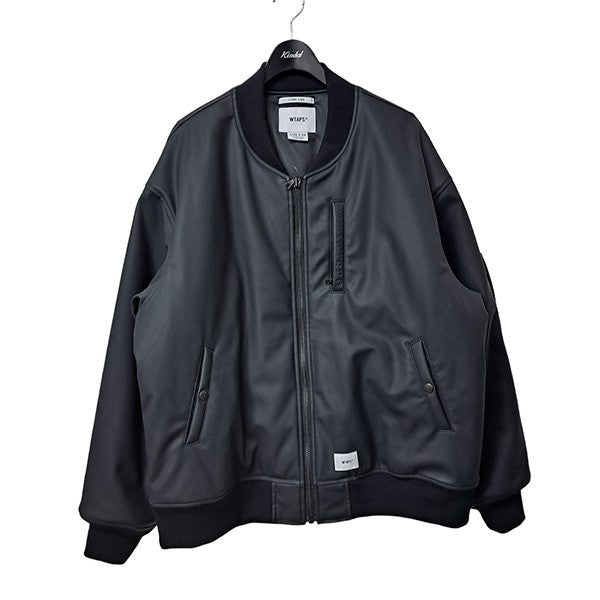 WTAPS(ダブルタップス) 21AW シンセティックレザージャケット YT13