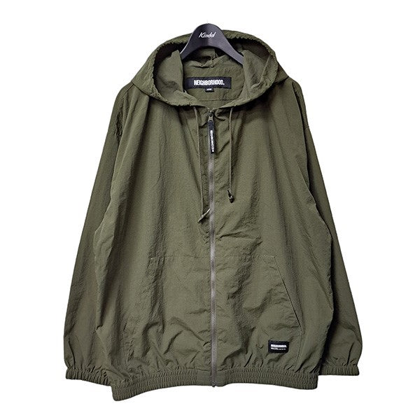 NEIGHBOR HOOD(ネイバーフッド) 23AW ZIP UP HOODED JACKET フーデッドジャケット　ナイロンパーカー