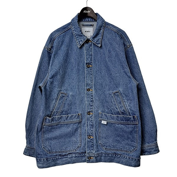 WTAPS(ダブルタップス) 23AW DADDY／JACKET／COTTON． DENIM　デニムカバーオールジャケット