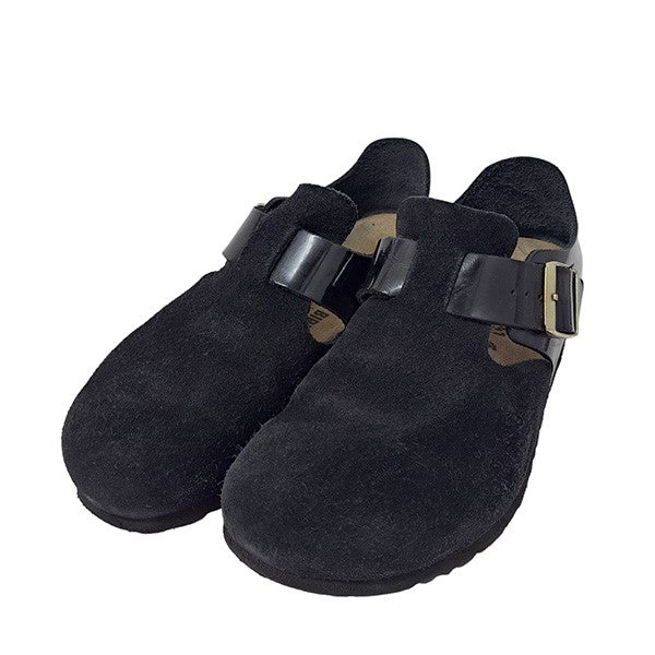 BIRKENSTOCK(ビルケンシュトック) London　ロンドン　サンダル　スウェードエナメル切替