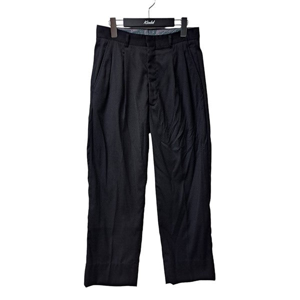 glamb(グラム) Unknown Tailored Slacks タックスラックスパンツGB0422/P13 GB0422/P13 ブラック サイズ  S｜【公式】カインドオルオンライン ブランド古着・中古通販【kindal】