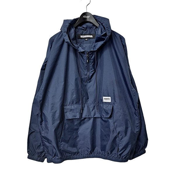 NEIGHBORHOOD(ネイバーフッド) 23AWANORAK JACKETアノラックジャケット  プルオーバーナイロンパーカー232TSNH-JKM09 232TSNH-JKM09 ネイビー サイズ L｜【公式】カインドオルオンライン  ブランド古着・中古通販【kindal】