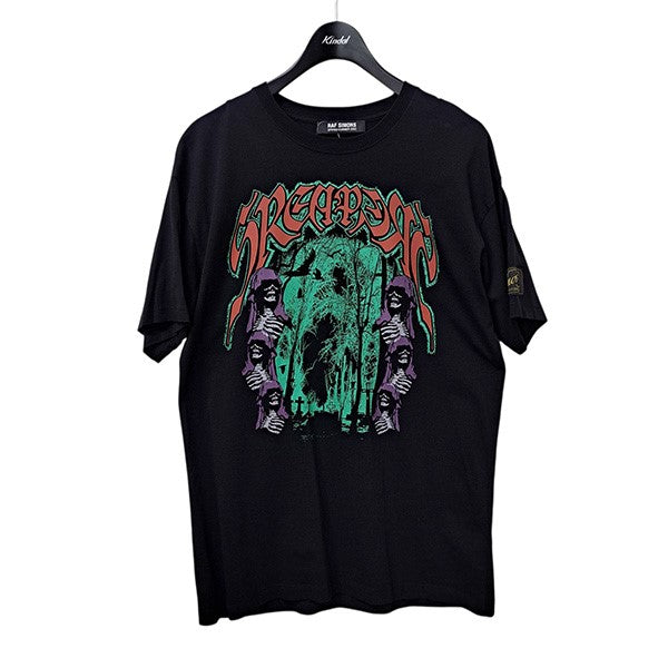 raf simons 22ss オーバーサイズドッキングTシャツ RAF SIMONS ラフシモンズ 22SS Grimcrawler Oversized T-shirt