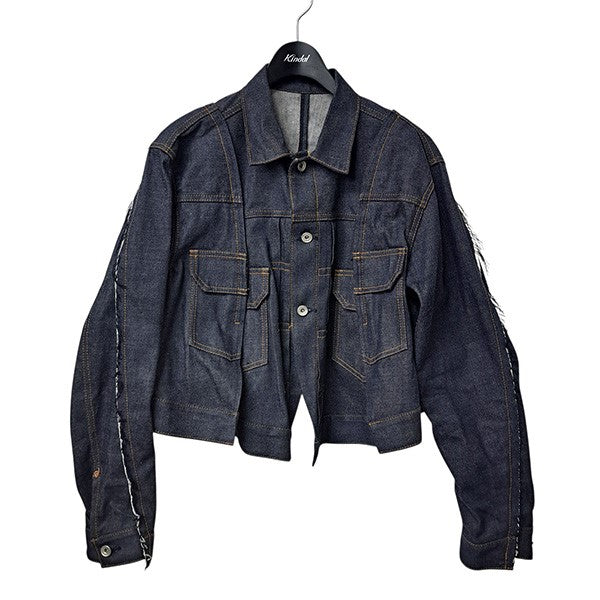 期間限定値下げ! Sacai レイヤードジャケット ブルゾン sacai(サカイ) 22SS Nylon Twill Mix Blouson ドッキング