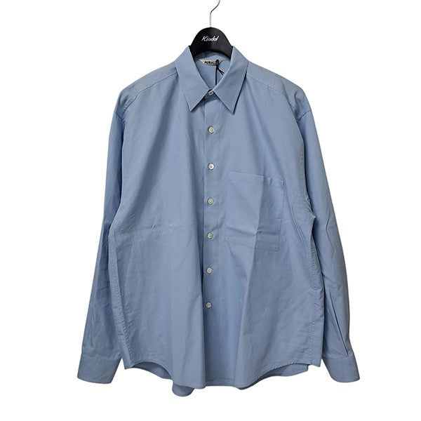 AURALEE オーラリー コットンピケ ビッグポロ サイズ4 AURALEE オーラリー コットンピケ ビッグポロ サイズ4 AURALEE