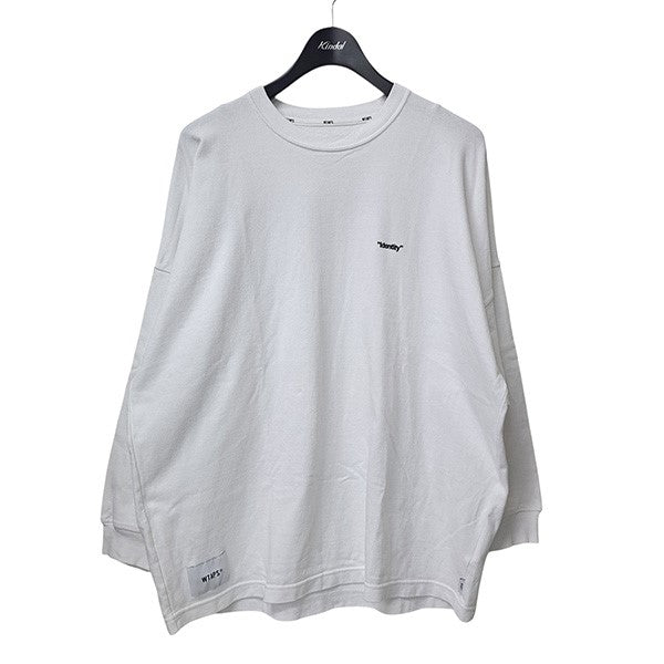 WTAPS(ダブルタップス) 25SSIDENTITY ／ LS ／ COTTON胸刺繍カットソー