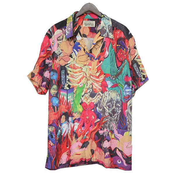 WACKO MARIA(ワコマリア) 地獄絵図アロハシャツ　Hawaiian Shirts　ハワイアンシャツ