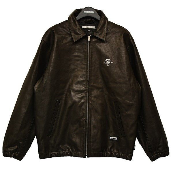 2023AW　LEATHER ZIP WORK JACKET　レザーワークジャケット