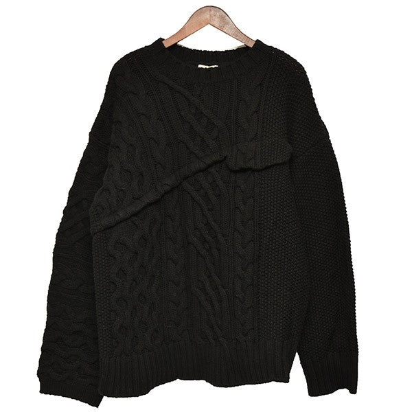 CARBLE KNIT PO　ケーブルニット　セーター