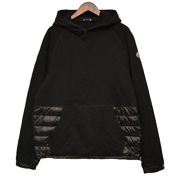 MONCLER(モンクレール) MAGLIA PARKA ダウン切替パーカー スウェット ...