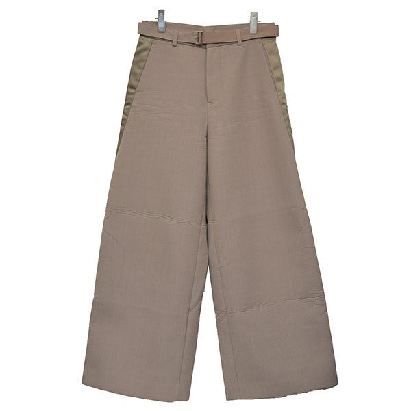 sacai(サカイ) 2023AW Suiting Bonding Pants サイドライン 