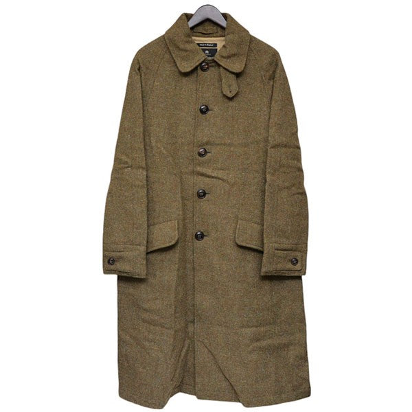 NIGEL CABOURN×Harris Tweed OW-11 NAM COAT CLASSIC クラシックウールコート 8043-11-00030  8043-11-00030 グリーン サイズ 42｜【公式】カインドオルオンライン ブランド古着・中古通販【kindal】