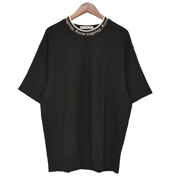 ACNE STUDIOS(アクネストゥディオズ) EXTORR LOGO RIB T-SHIRTS　リブロゴTシャツ　FN-MN-TSHI000243