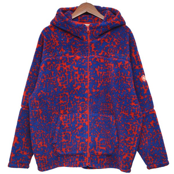 C．E(シーイー) Noise Fleece Zip Hoodie フリースジャケット ブルー  