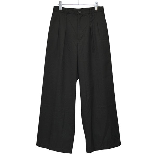 MAISON SPECIAL(メゾンスペシャル) Wool Mix Continuous Tow-Tuck Wide Pants　 2タックワイドスラックスパンツ　11241461216