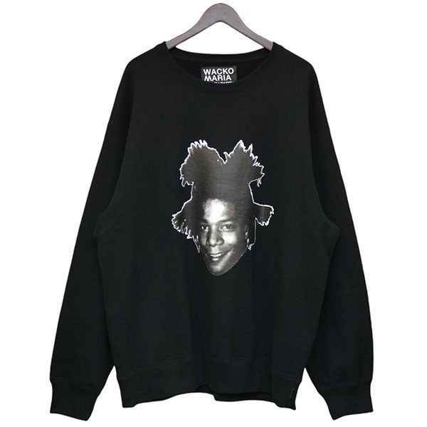 WACKO MARIA(ワコマリア) Jean-Michel Basquiat CREW NECK SWEAT SHIRT　 バスキアクルーネックスウェット