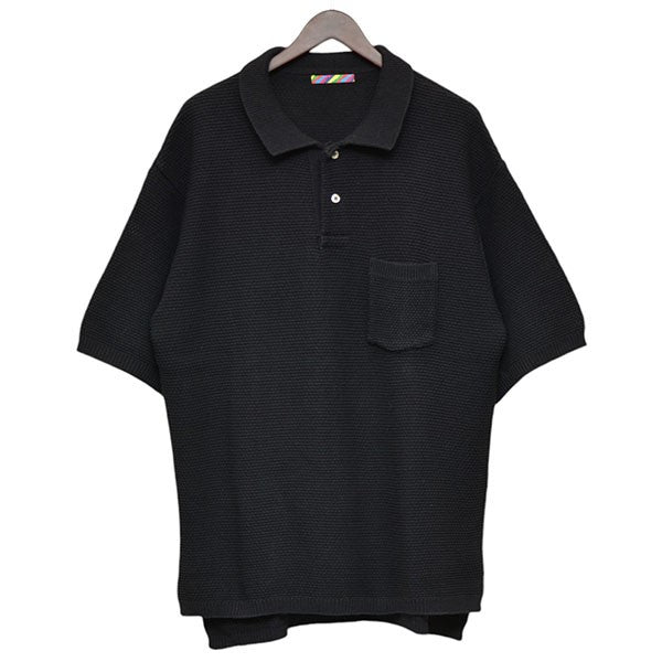 is-ness(イズネス) KNITTED BIG POLO ポロシャツ 31SSKN02 31SSKN02 ネイビー サイズ  L｜【公式】カインドオルオンライン ブランド古着・中古通販【kindal】