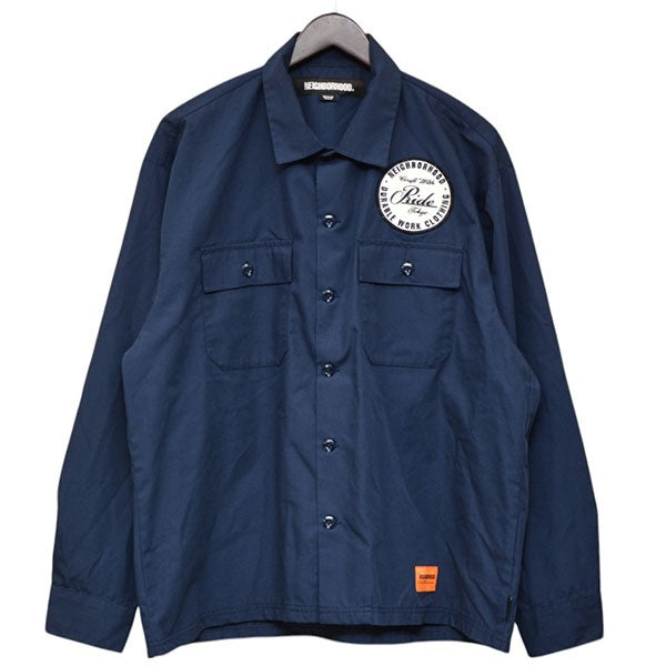 NEIGHBORHOOD(ネイバーフッド) 2024AW　CLASSIC WORK SHIRT LS　ワークシャツ　242TSNH-SHM01